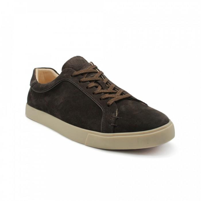 Кеды Loro Piana Freetime Walk Sneakers Chocolate Suede