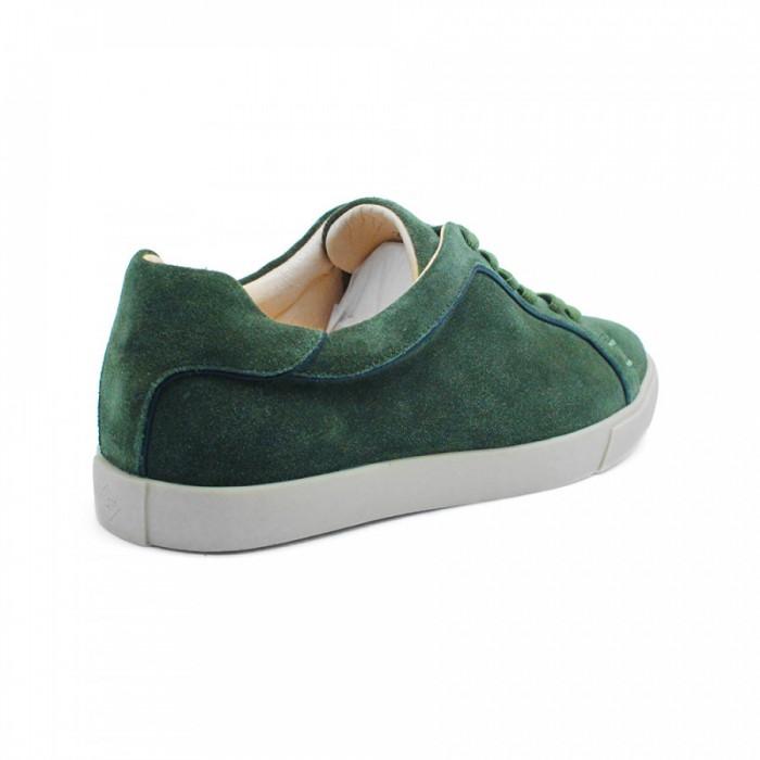 Кеды Loro Piana Freetime Walk Sneakers Green Suede