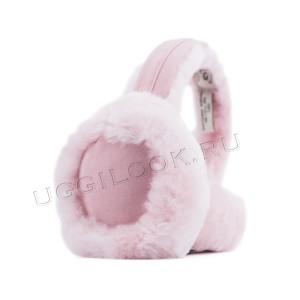 Меховые наушники Earmuff Розовые