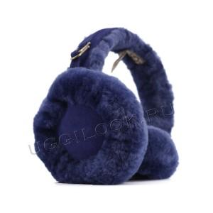 Меховые наушники Earmuff Синие