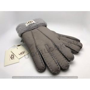 Перчатки женские кожаные UGG Ladies Gloves Серые