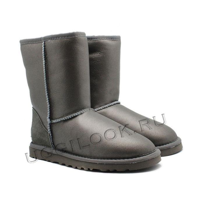 Classic Boot for Men Metallic Grey