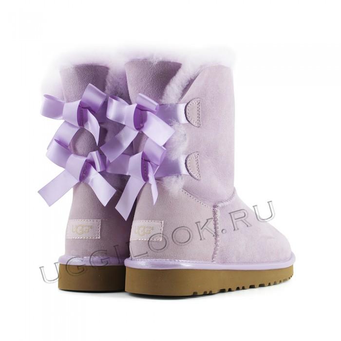 Bailey Bow Metallic II Lavender Fog