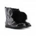 Classic Isley Patent Waterproof Boot Black