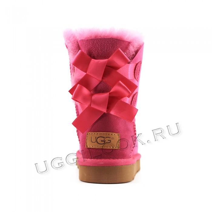 Bailey Bow II Boot for Kids Fuchsia