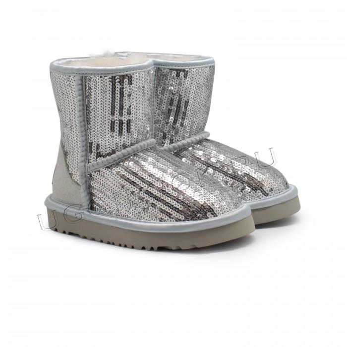 Kids Classic Sparkles Silver