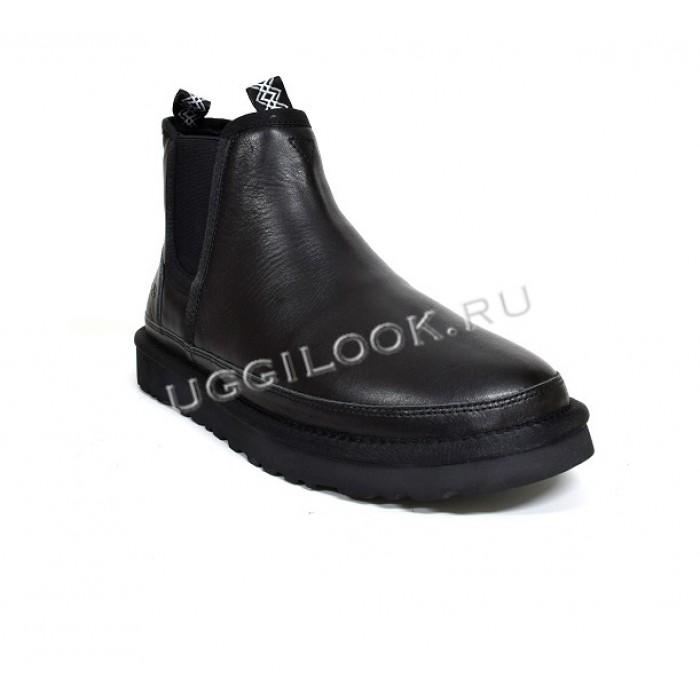 UGG Neumel Chelsea Black Leather