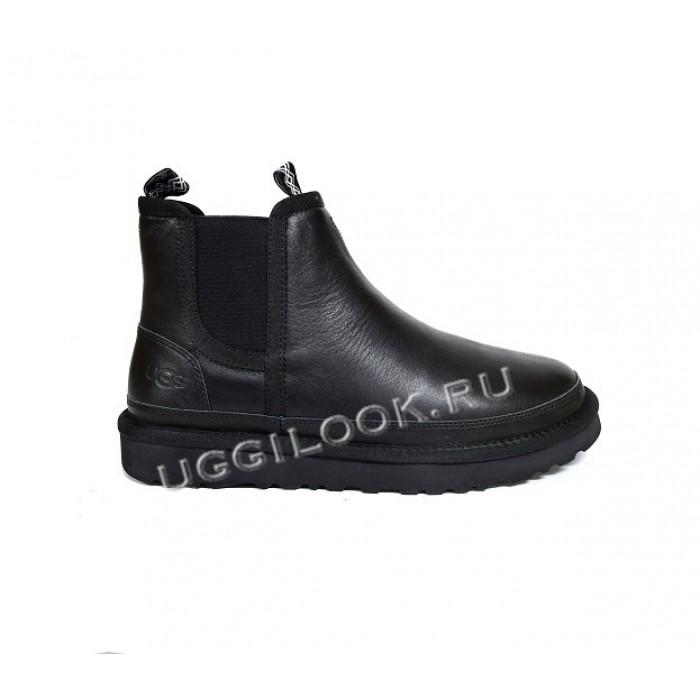 UGG Neumel Chelsea Black Leather