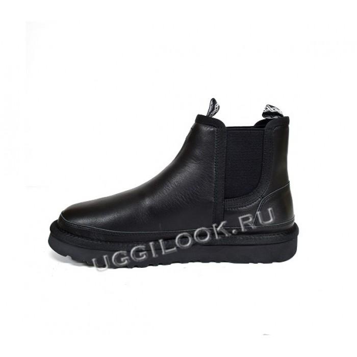 UGG Neumel Chelsea Black Leather