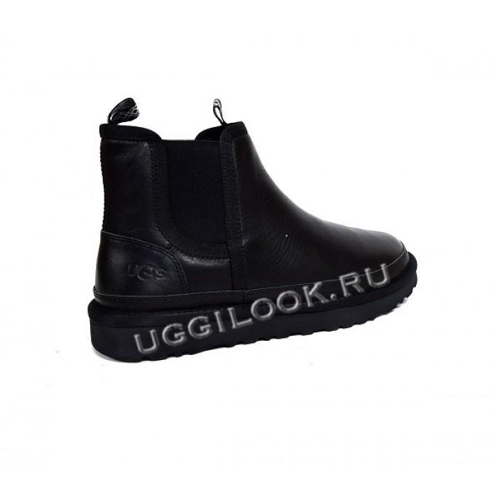 UGG Neumel Chelsea Black Leather