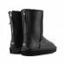 UGG Leather One Zip Black