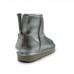 UGG Mini Logo Zip Shine Silver