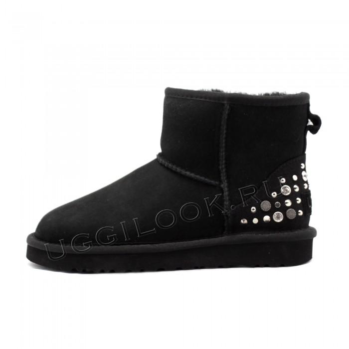 Mini Studded Bling Black