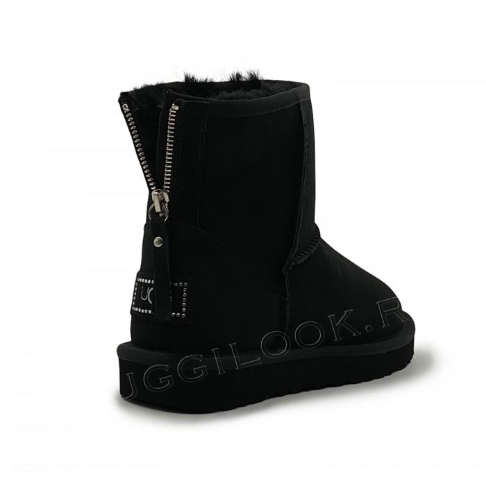 Mini Zip Boot Black