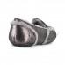 Hailey Metallic Slipper Gunmetal