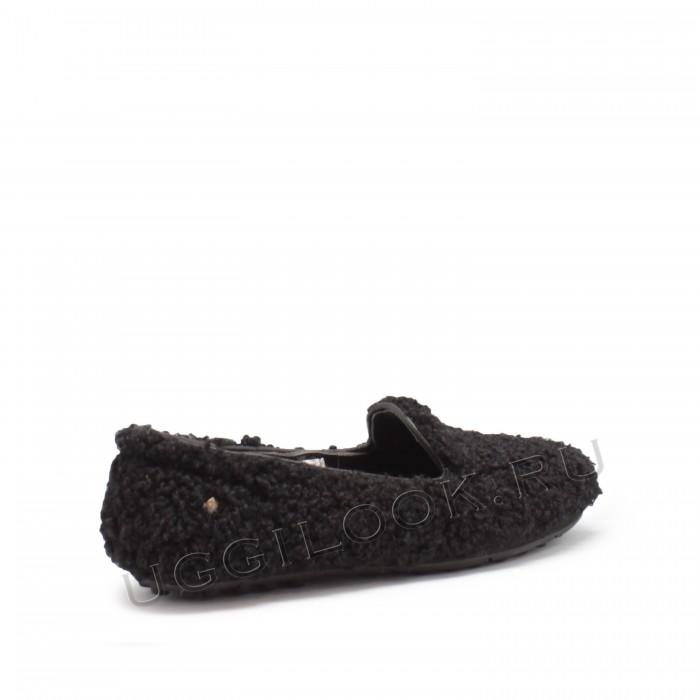 Hailey Fluf Loafer Black