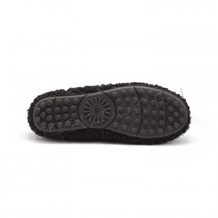 Hailey Fluf Loafer Black