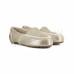 Hailey Metallic Slipper Platinum Gold