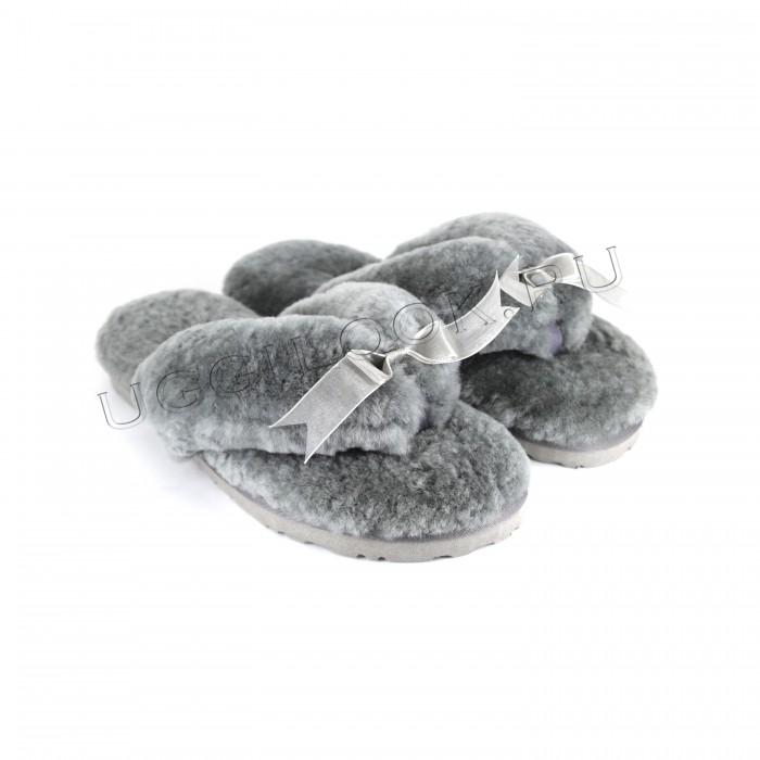 Fluff Flip Flop Grey