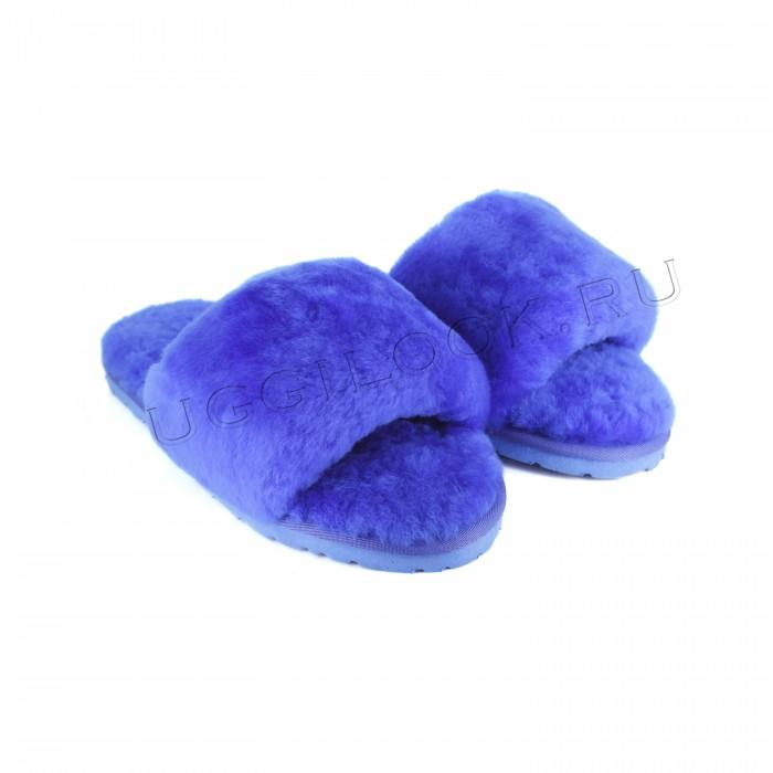 Fluff Slides Slipper Blue