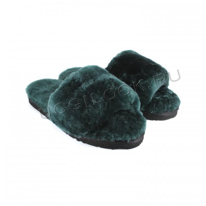 Fluff Slides Slipper Emerald