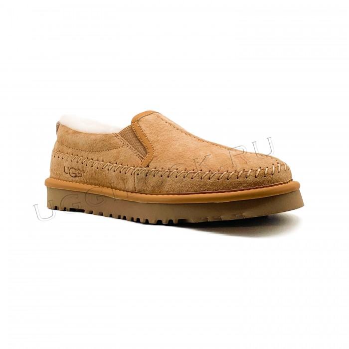 Slipper for Women Stitch Slip Chestnut