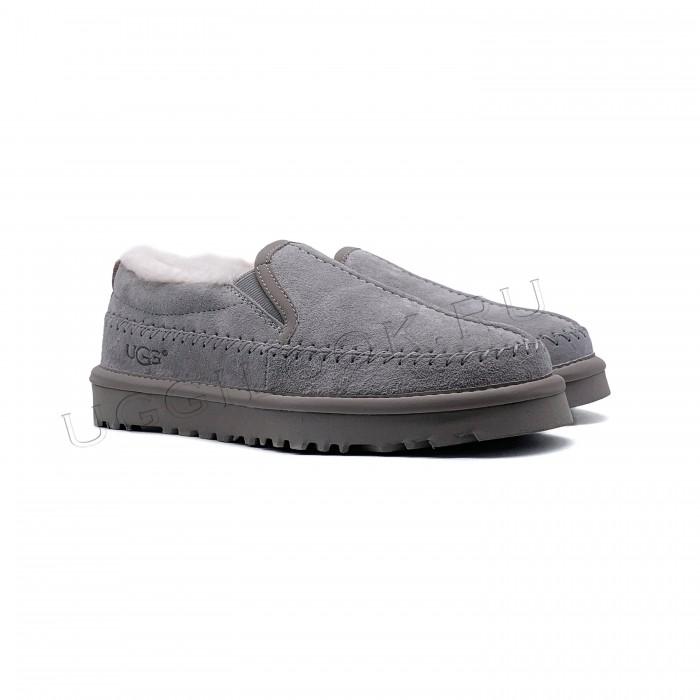 Slipper for Women Stitch Slip Grey