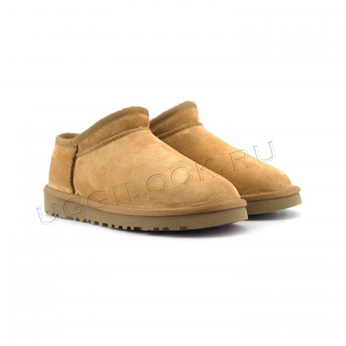 Угги низкие слипперы рыжие Classic SLIPPER TASMAN chestnut