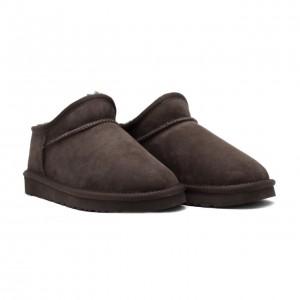 Угги низкие слипперы коричневые Classic SLIPPER TASMAN chocolate