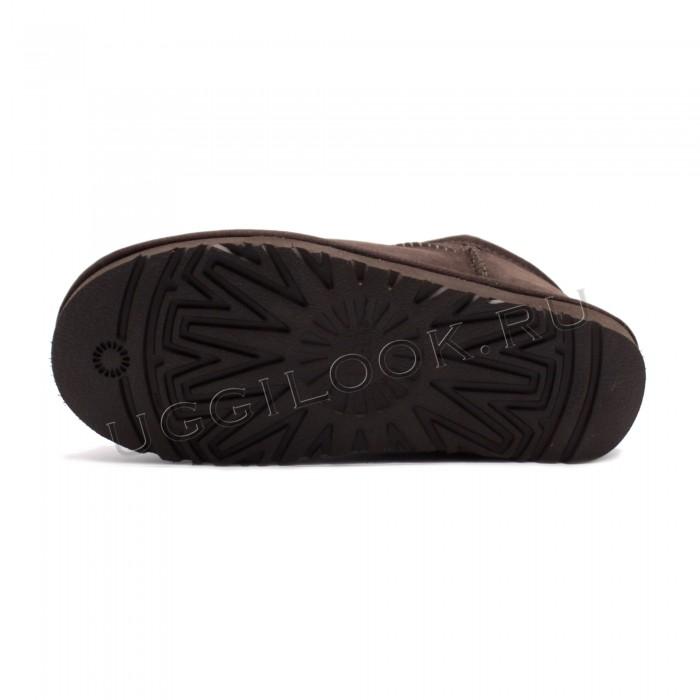 Угги низкие слипперы коричневые Classic SLIPPER TASMAN chocolate