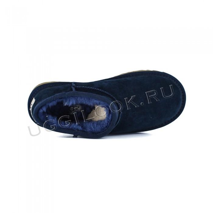 Угги низкие слипперы синие Classic SLIPPER TASMAN navy