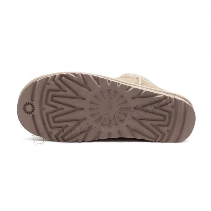 Угги низкие слипперы бежевые Classic SLIPPER TASMAN sand