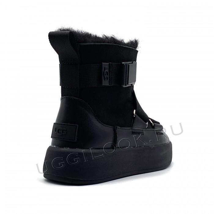 Classic Boom Buckle Boot Black